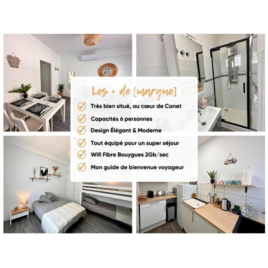 Paradis - Hyper Centre, A Deux Pas De La Mer ! Canet Exterior foto